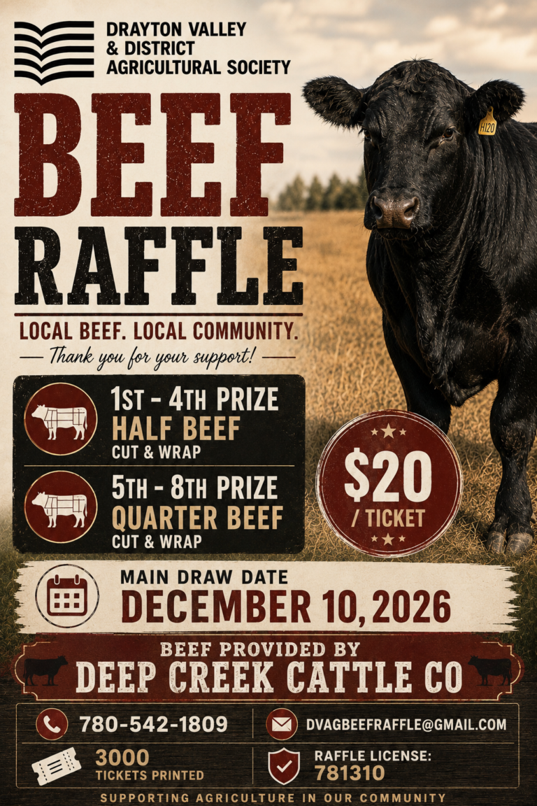Cut & Wrap Beef Raffle
